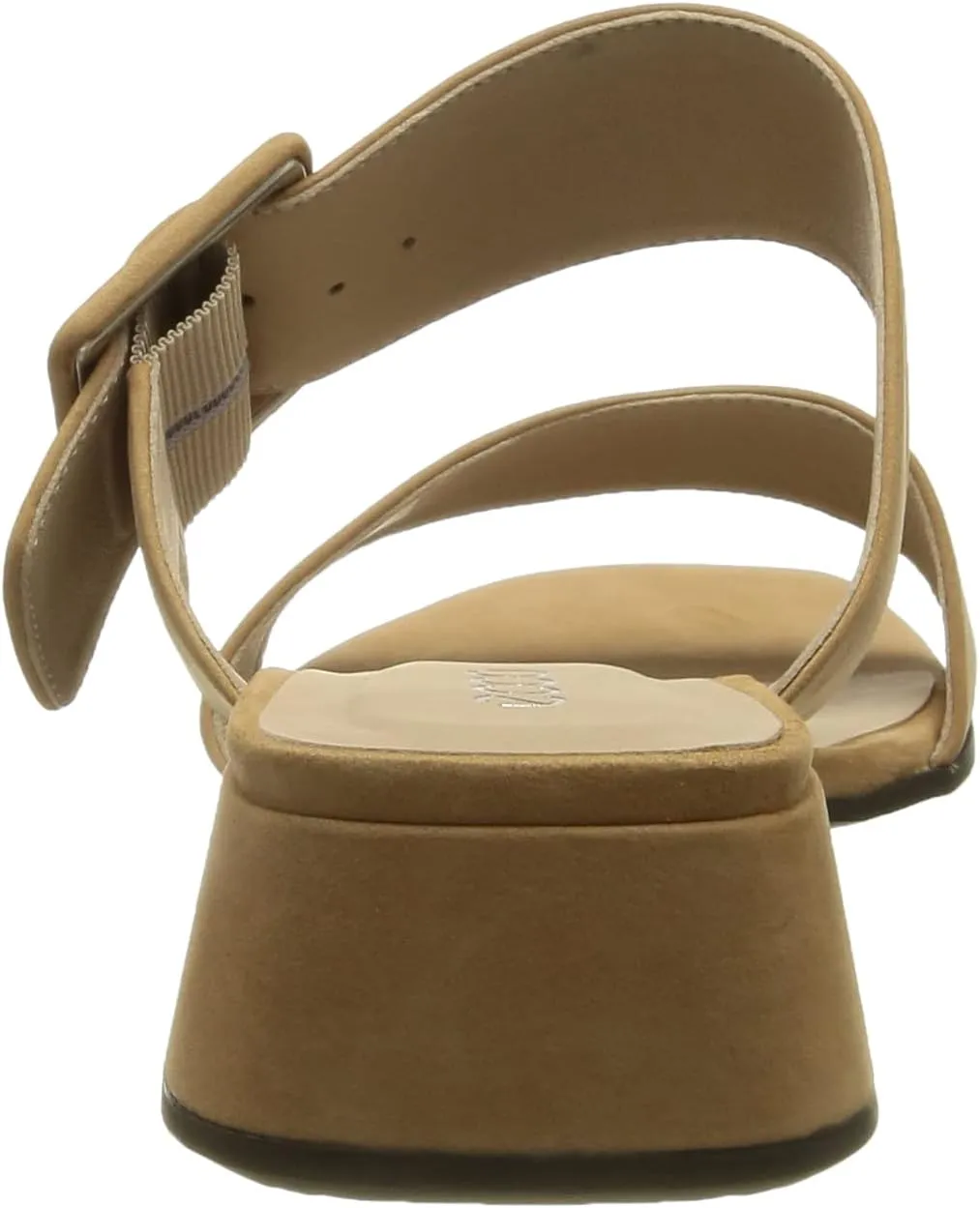 ECCO Women's Elevate Square Toe Slide Heeled Sandal