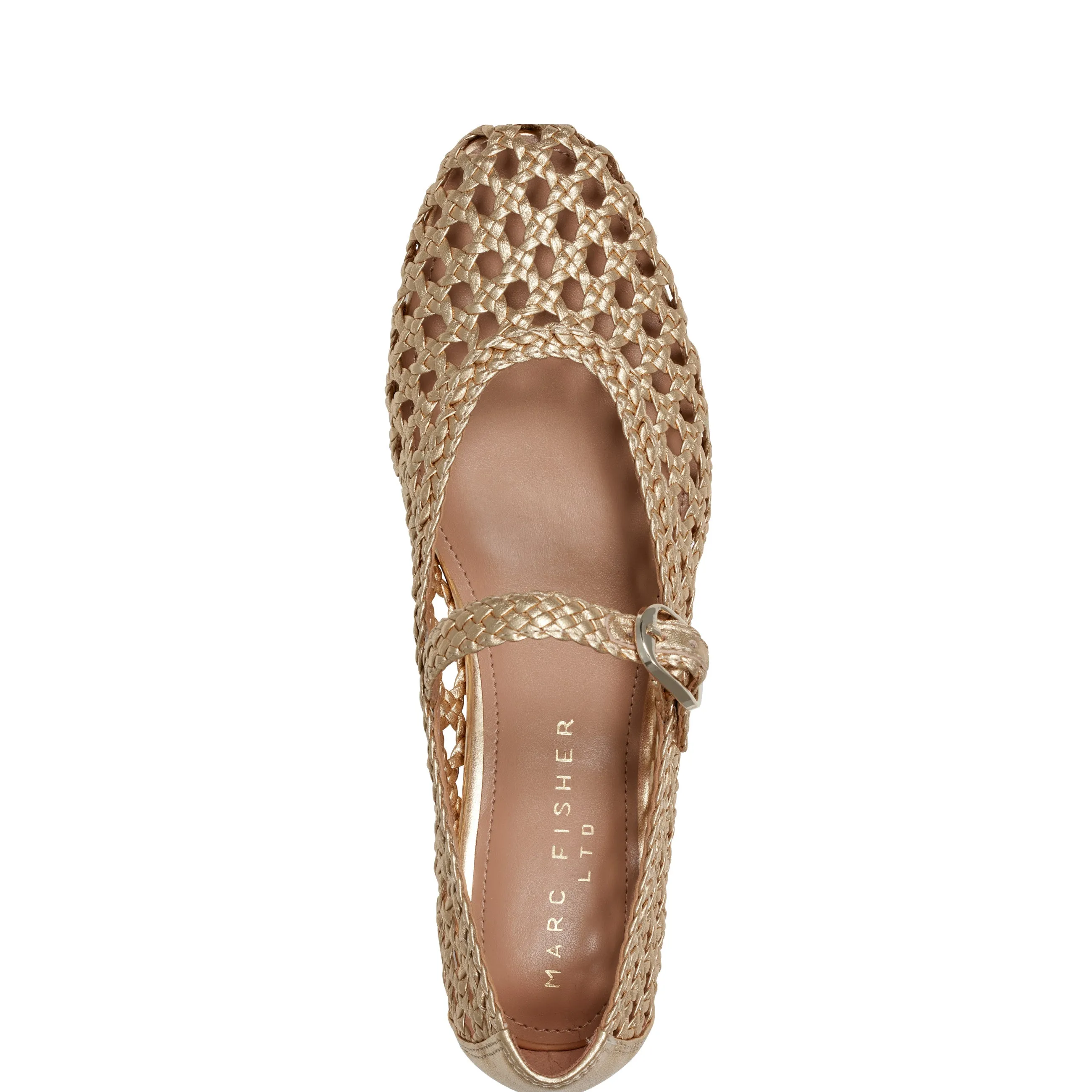Evonna Woven Mary Jane Ballet Flat