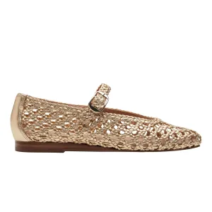 Evonna Woven Mary Jane Ballet Flat