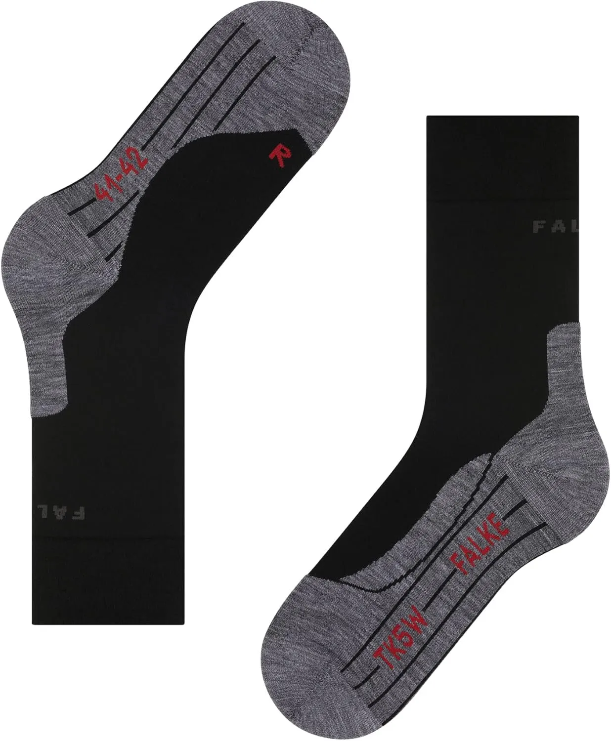 FALKE Women's TK5 Wander Hiking Socks, 1 Pair