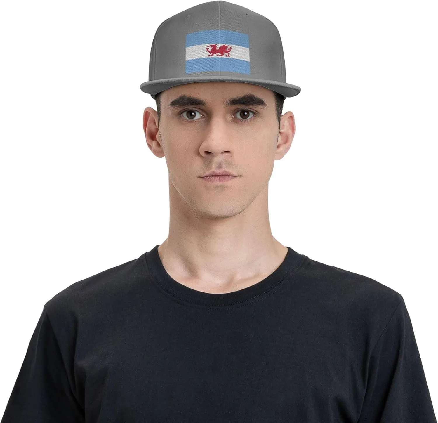 Flag of The Welsh Colony in Patagonia Baseball Cap for Men Women Snapback Hat Trucker Flat Bill Caps Sun Hat