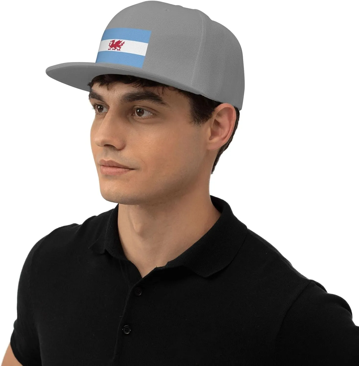 Flag of The Welsh Colony in Patagonia Baseball Cap for Men Women Snapback Hat Trucker Flat Bill Caps Sun Hat