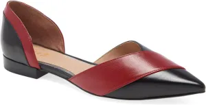 FOWT Women’s D'Orsay Ballet Flat Pointed Toe Side V Cut Low Heels Multicoloured Loafers Slip On Lightweight Driving Styles Shoes Casual Easy Work Daily Size 4-16 US