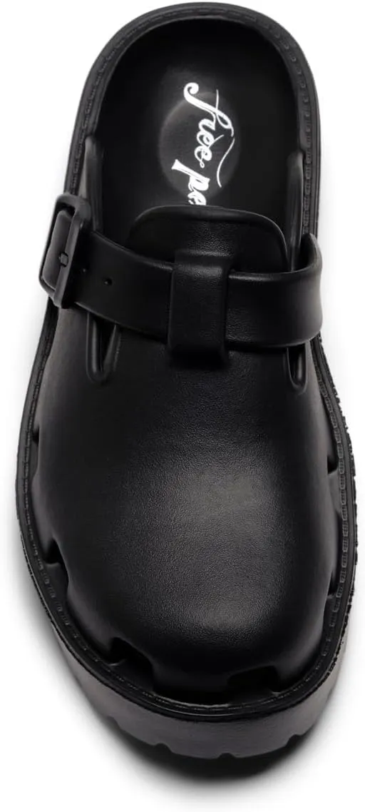 Free People Women's Karlie Buckle Clog Mule