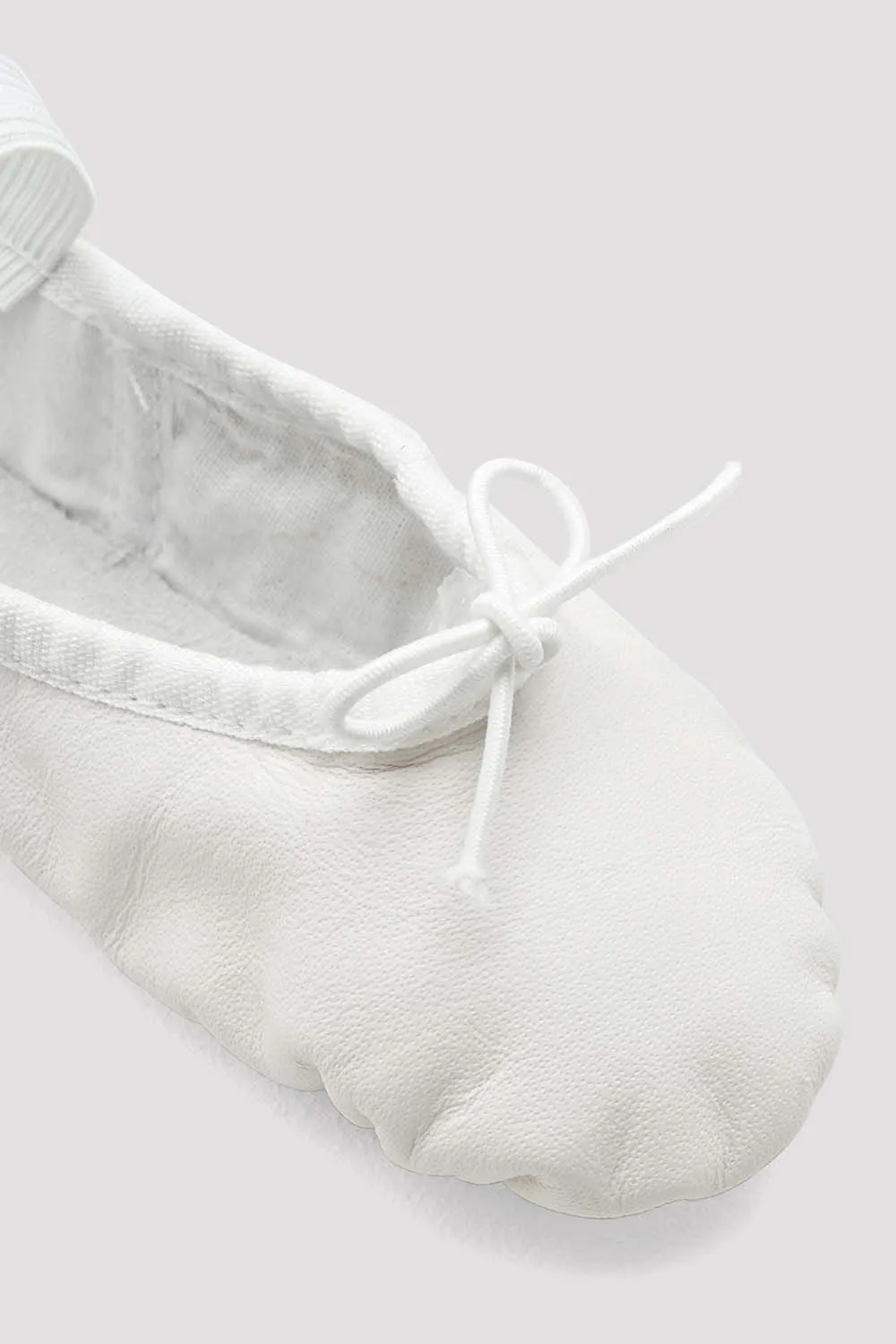 Girls Dansoft Leather Ballet Shoes