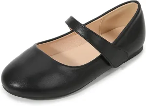 Girls Dress Shoes Patent Leather Wedding Party Princess School Uniform Shoes Mary Jane Ballet Flats for Kids