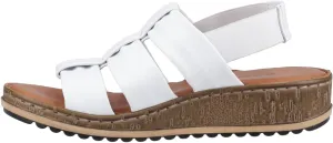Hush Puppies Women's Eden Wide Fit Edward Mule, White, 7