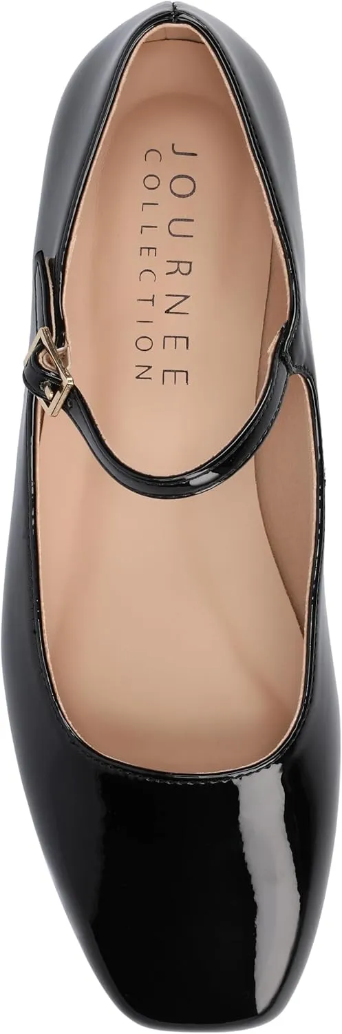 Journee Collection Women's Carrie Mary Jane Flat
