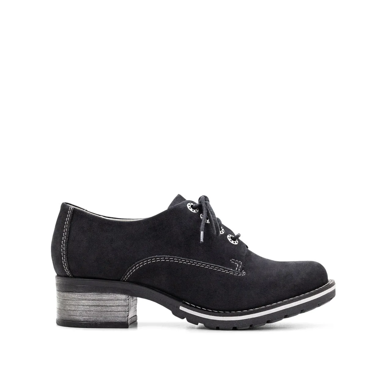 Kaley Lace-Up Nubuck Shoes