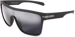 Karsaer Flat Top TR90 Polarized Sports Mens Sunglasses Vintage Square Cycling Running Fishing Golf Hiking Sports Glasses