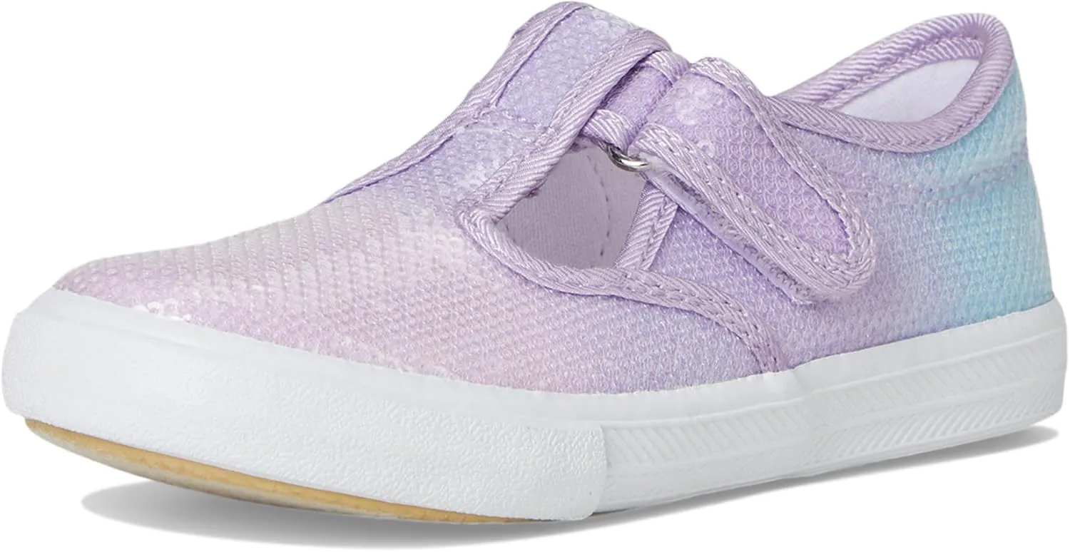 Keds Girl's Daphne Ombre Sequins Mary Jane Flat