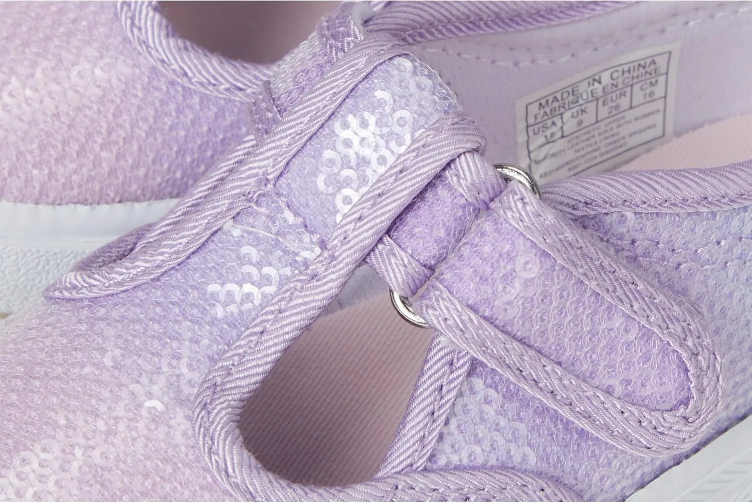 Keds Girl's Daphne Ombre Sequins Mary Jane Flat
