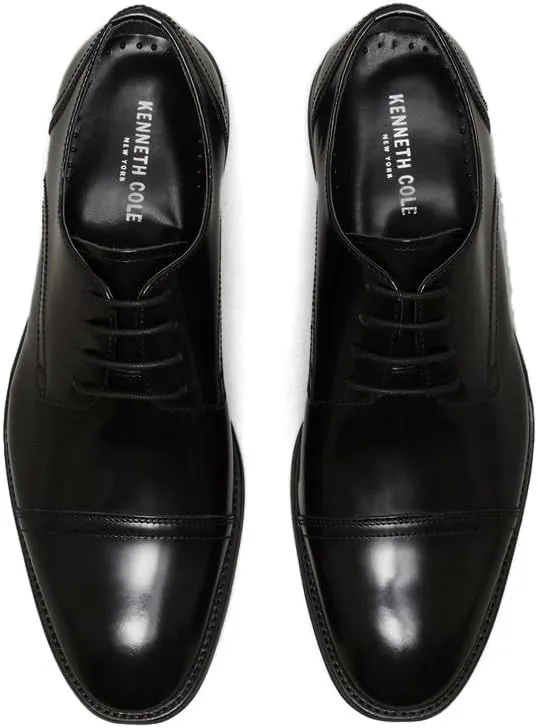 Kenneth Cole Men's All Gathered Leather Oxford