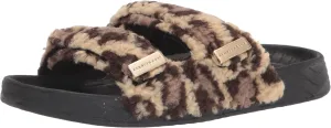 Kenneth Cole Women's Nova Two Band Cozy Slide Sandal