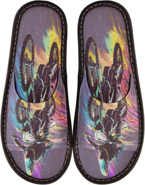 KLL Bathroom Slippers for Men Women Indoor Washable Soft Open-toe Slip-on Home Shoes for Pool, Hotel, Travel