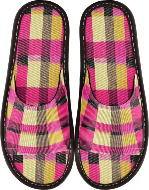 KLL Spa Slippers Indoor Reusable Lightweight Slip on Home Shoes for Travel, Pool, Party
