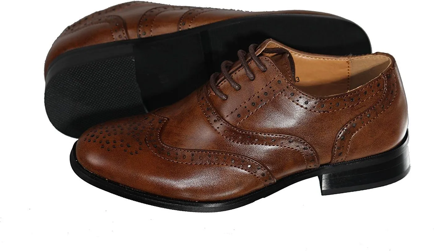 Lace-up Formal Oxford Style Special Occasion Dress Shoes
