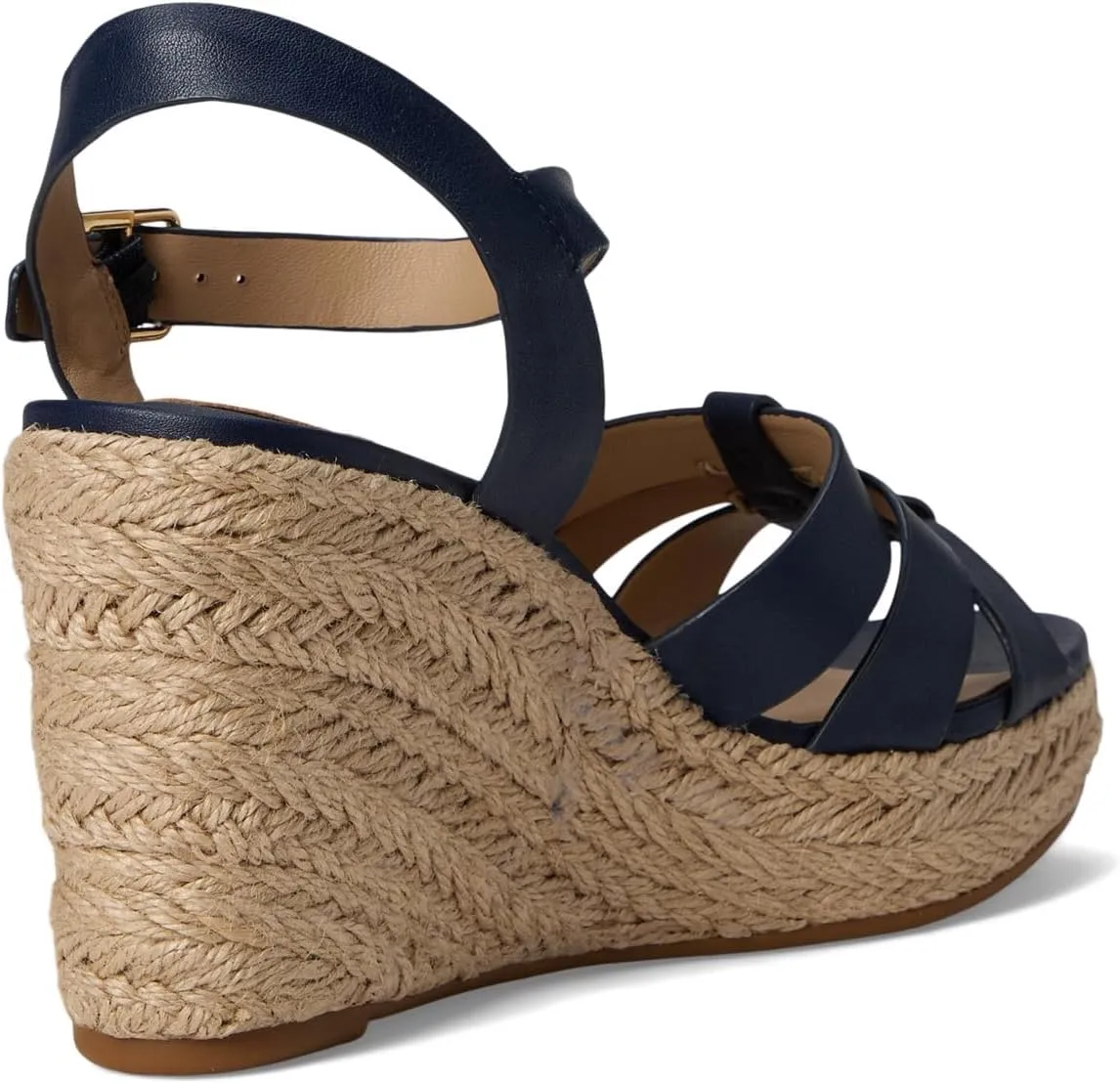 Lauren Ralph Lauren Women's Wedges Soffia Nappa Leather Espadrille