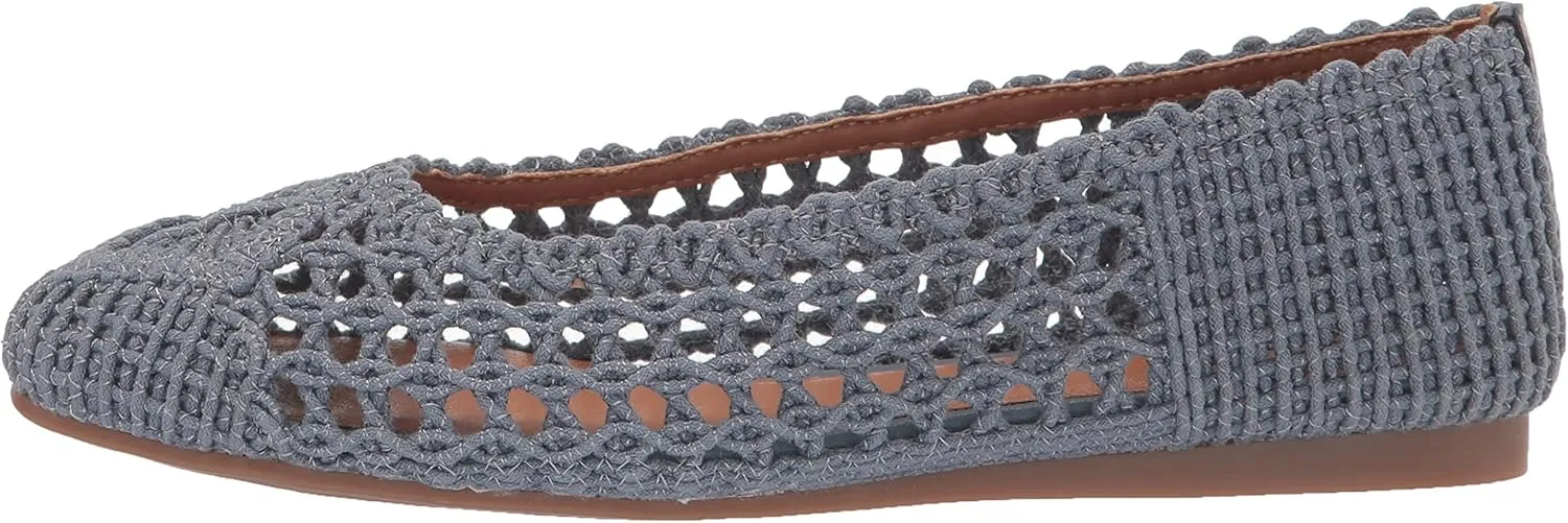 Lucky Brand Women's Avelly Macrame Flat Ballet