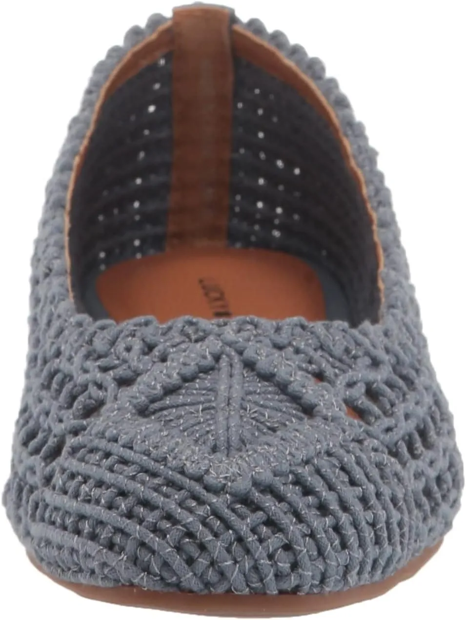 Lucky Brand Women's Avelly Macrame Flat Ballet