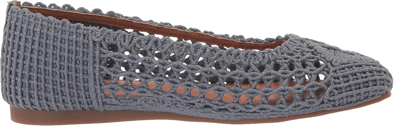 Lucky Brand Women's Avelly Macrame Flat Ballet