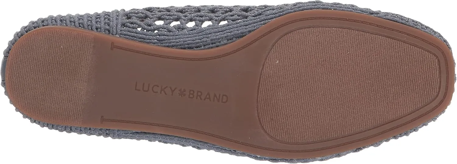 Lucky Brand Women's Avelly Macrame Flat Ballet
