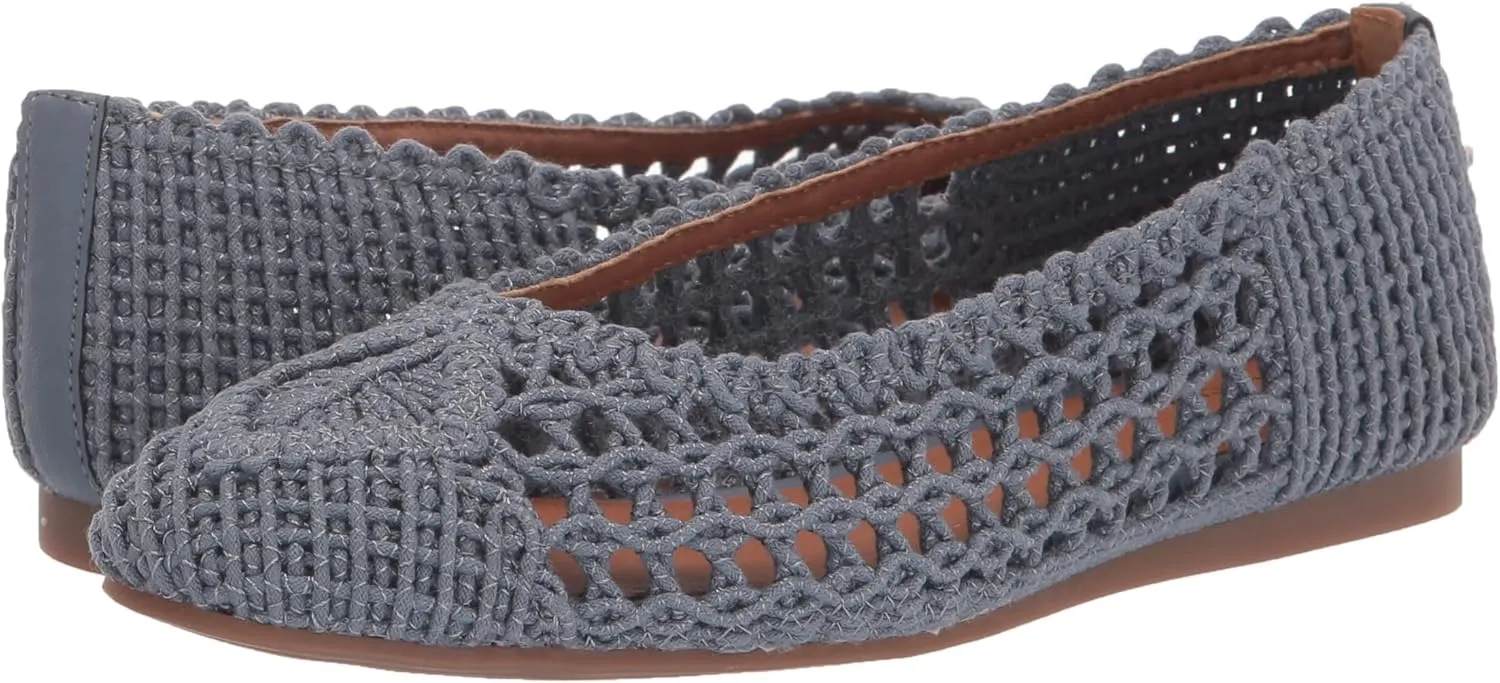 Lucky Brand Women's Avelly Macrame Flat Ballet