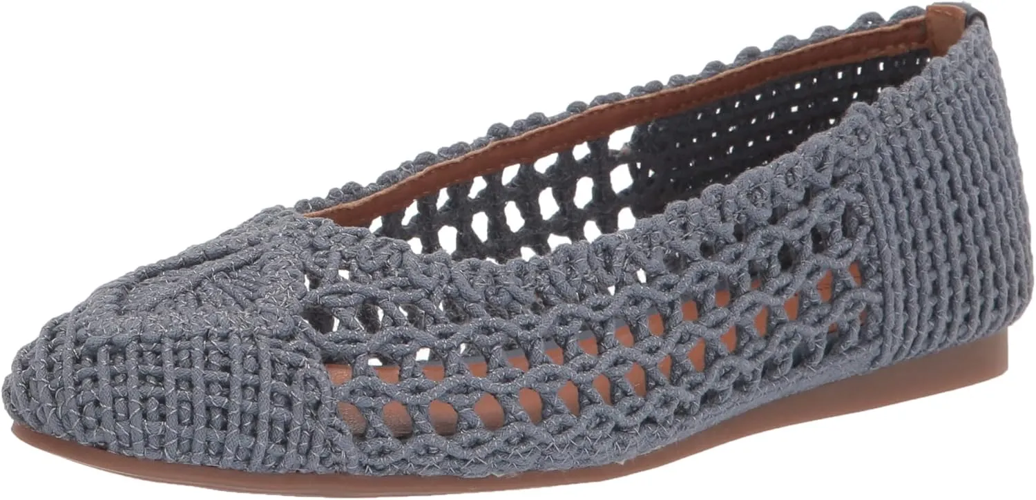 Lucky Brand Women's Avelly Macrame Flat Ballet