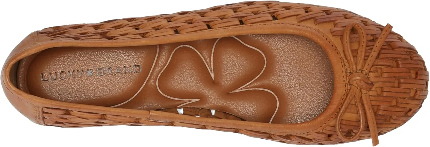 Lucky Brand Women's Mogeni Woven Ballet Flat