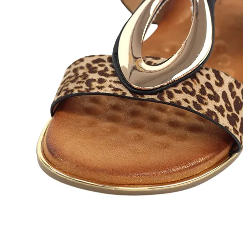 Lunar Ladies Wedge Mules - Paradise - Black
