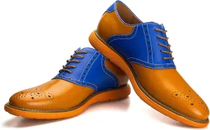 Meijiana Men's Oxford Shoes Dress Shoes Men's Lightweight lace-up Fashion Shoes