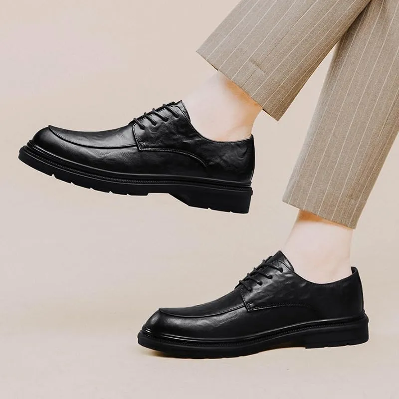 Men's Brogue Oxfords Shoes Lace Up Casual Dress Shoes Classic Formal Modern Business Shoes for Men