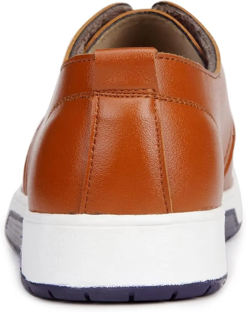 Men's Casual Oxford Shoes Lace-up Dress Shoes Comfortable Fashion Sneakers