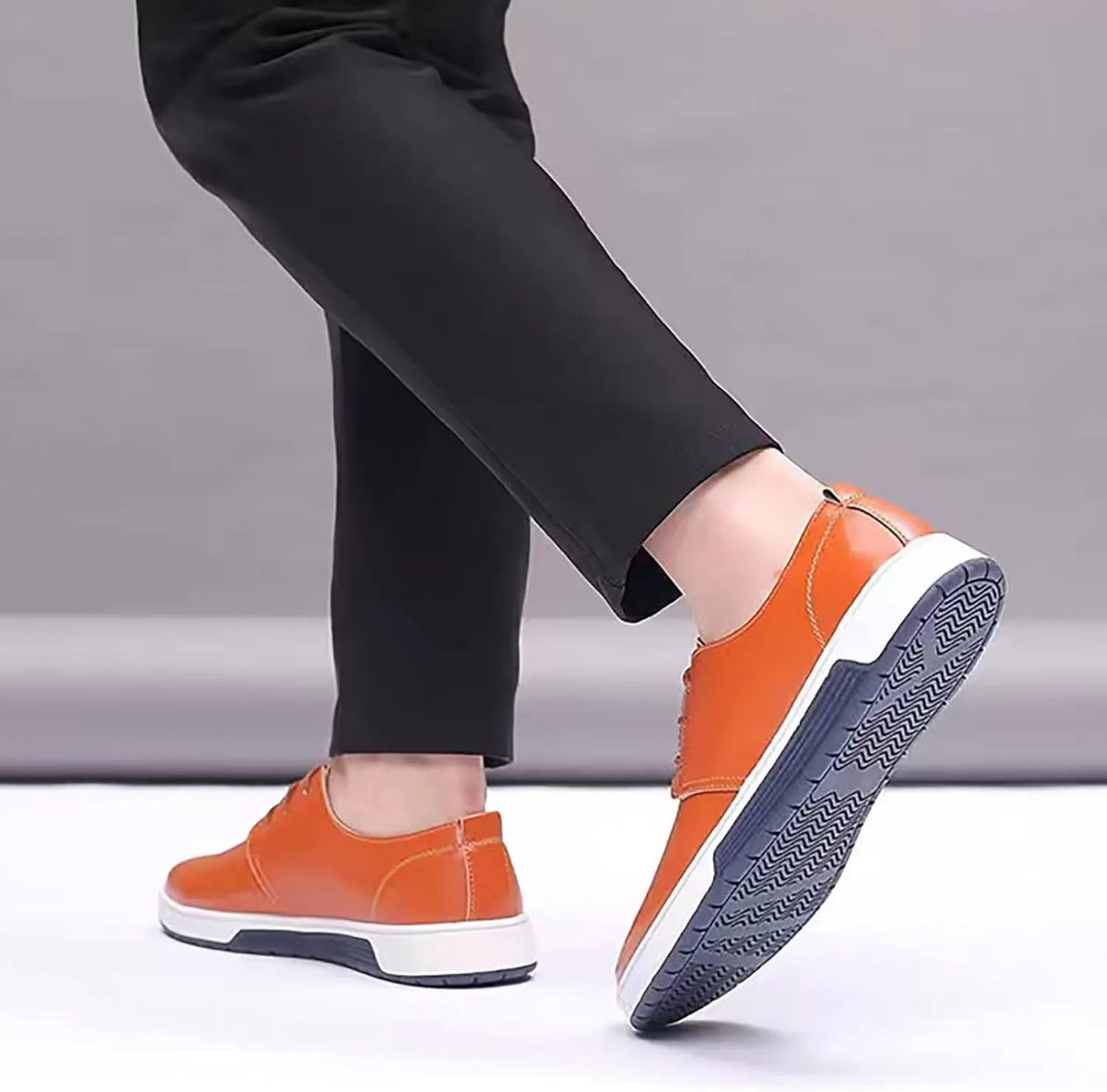Men's Casual Oxford Shoes Lace-up Dress Shoes Comfortable Fashion Sneakers