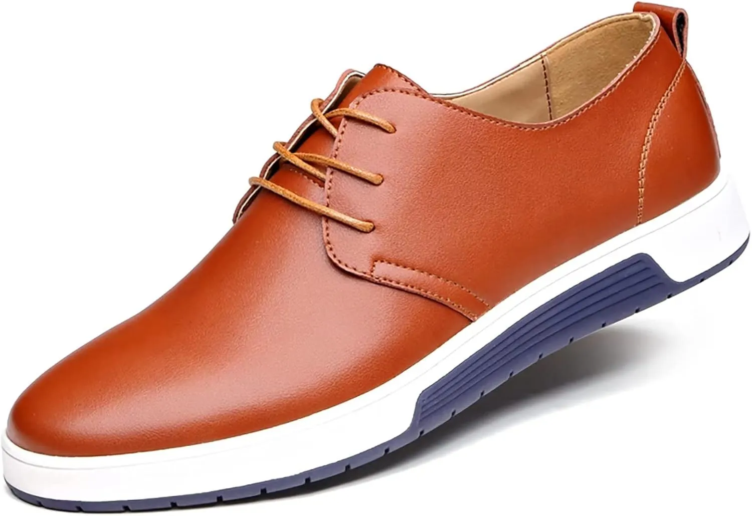 Men's Casual Oxford Shoes Lace-up Dress Shoes Comfortable Fashion Sneakers