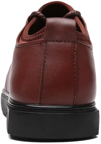 Men's Classic Casual Dress Shoes Retro Business Lace-up Formal Oxfords Shoes for Men