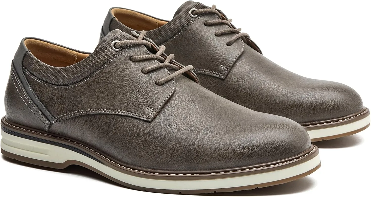 Men's Dress Shoes Casual Business Formal Oxfords Classic Lace Up Work Dress Shoes