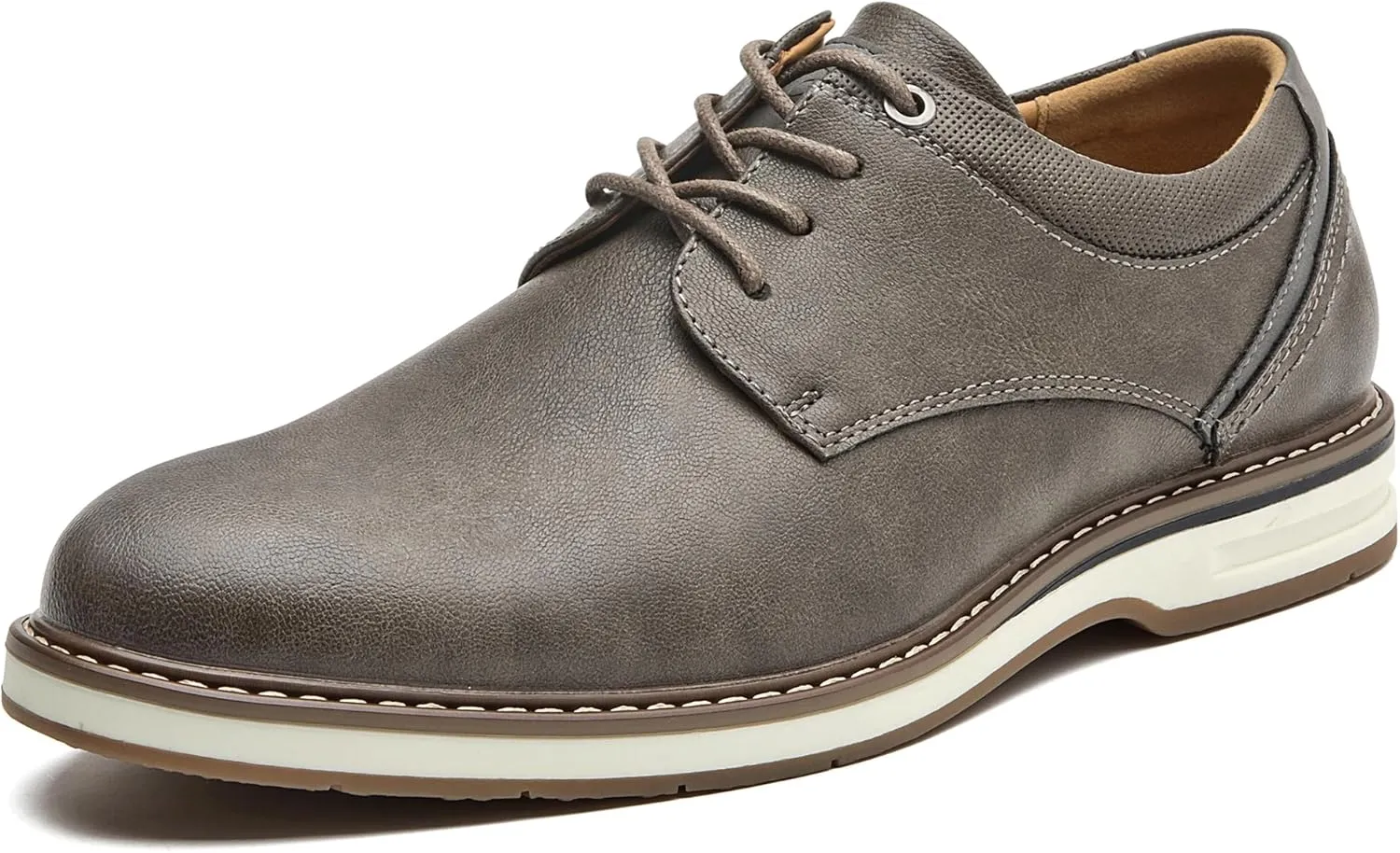 Men's Dress Shoes Casual Business Formal Oxfords Classic Lace Up Work Dress Shoes