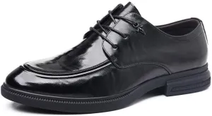 Men’s Dress Shoes Genuine Leather Classic Formal Business Brogue Oxford for Men