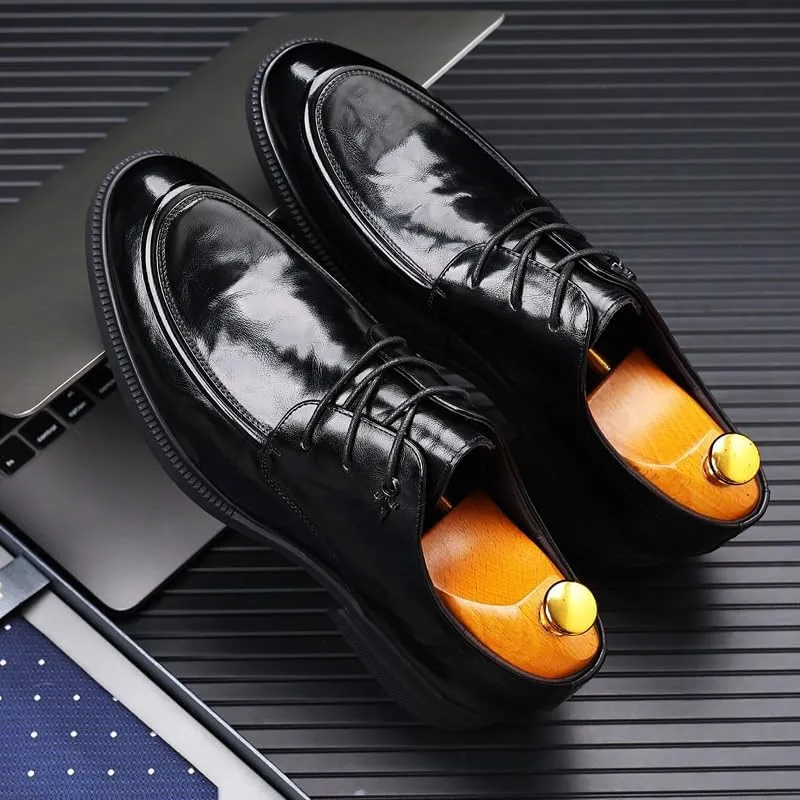 Men’s Dress Shoes Genuine Leather Classic Formal Business Brogue Oxford for Men