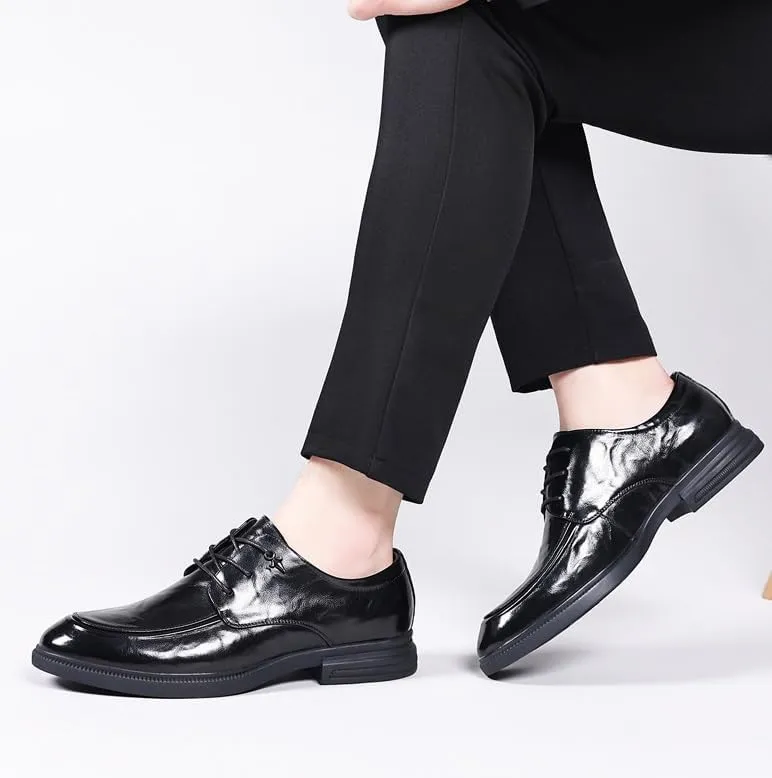 Men’s Dress Shoes Genuine Leather Classic Formal Business Brogue Oxford for Men