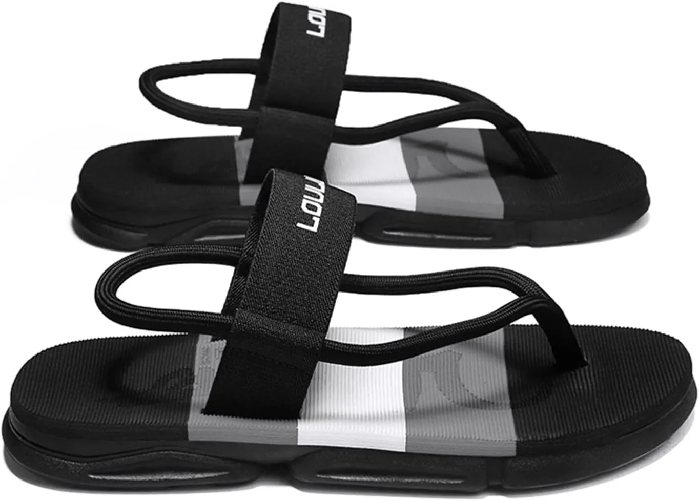 Men's Flip Flop Women Clip Toe Sandals Crystal Jelly Beach Flip Flops Female Students Korean Fashion Wear Summer Flat