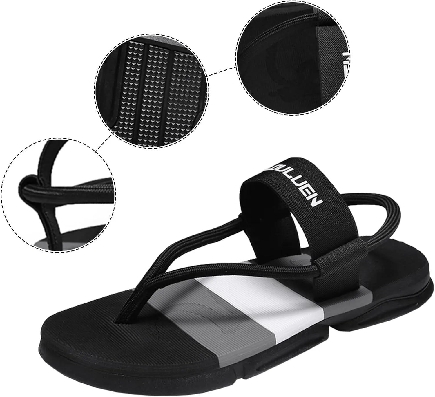 Men's Flip Flop Women Clip Toe Sandals Crystal Jelly Beach Flip Flops Female Students Korean Fashion Wear Summer Flat