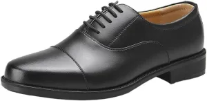 Men's Shiny Patent Leather Dress Shoes Platform Oxford Shoes for Weddings, Parties, Work, Church, Professionals
