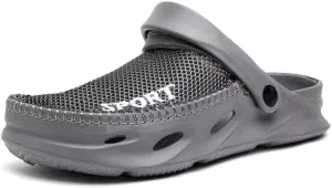 Men's Soft Breathable Mesh Summer Slippers for Outdoor Walking Beach