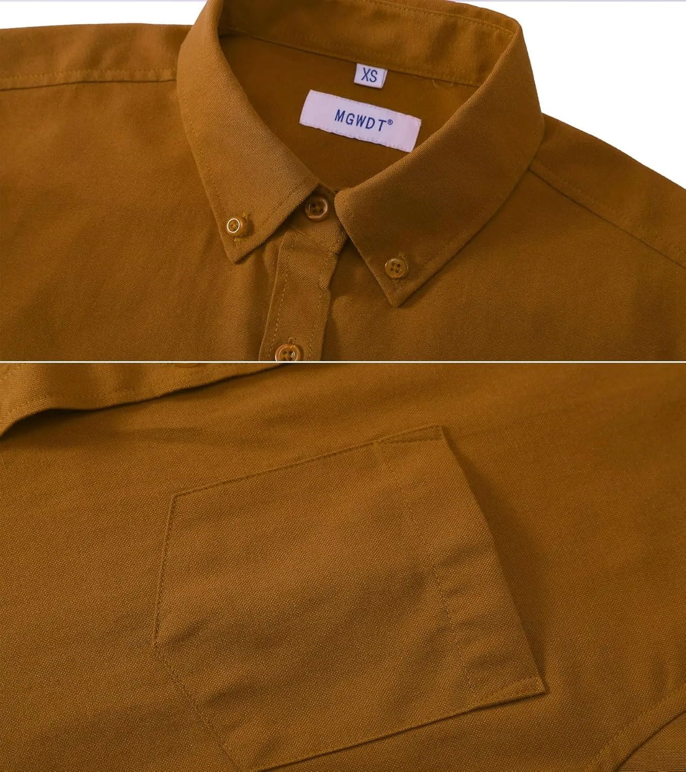 MGWDT Button Down Shirt Women Long Sleeve Blouse Oxford Shirt Classic-Fit Cotton Tops Wrinkle Resistant (2XS-3XL)