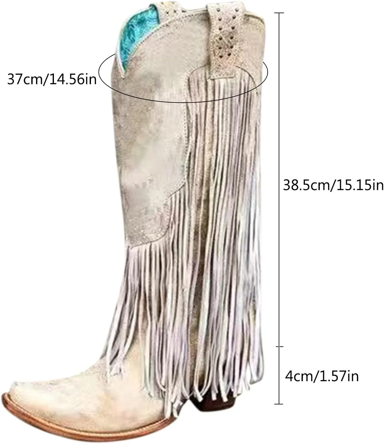 Mid Calf Cowboy Boots for Women Low Heel Black Leather Boots for Women Knee High Heels Wide Calf White Cowboy Boots Women Above the Knee Boots for Women Leather Black Mid Calf Boots for Women Dressy