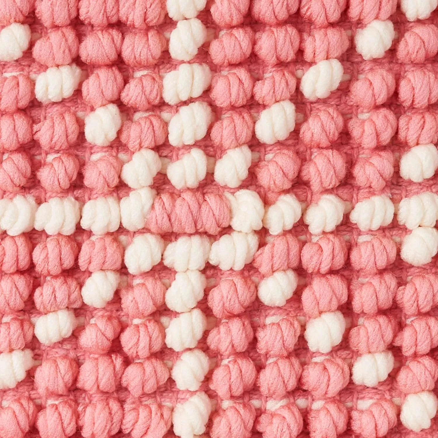 Mina Victory Holiday Throw Pillow, 20" x 20", Pink Ivory