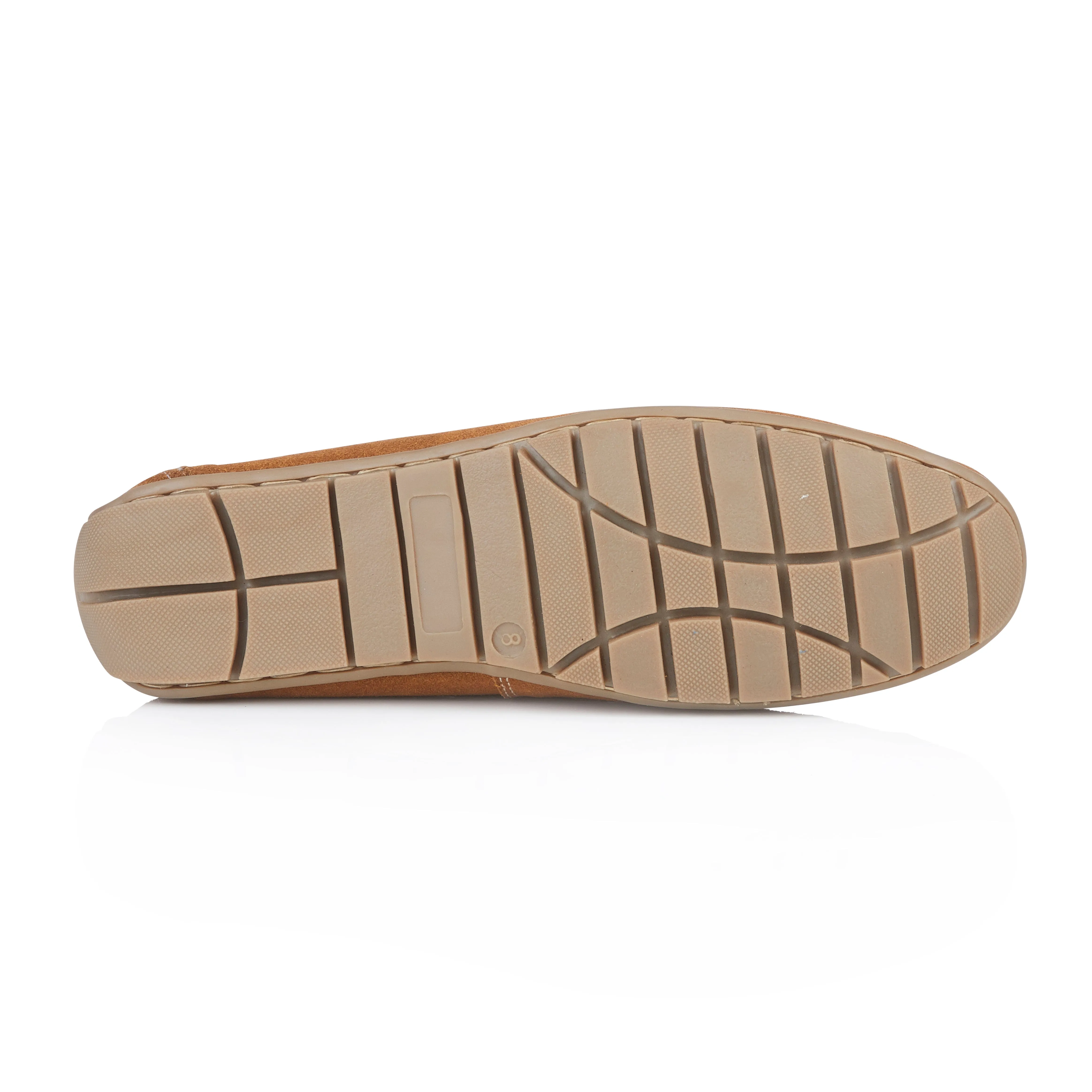 Monza Suede Leather Tassel Loafers - Tan