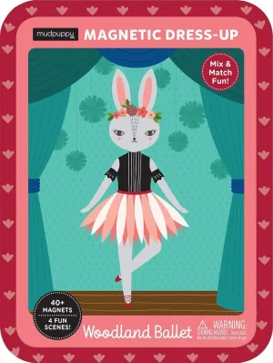 Mudpuppy Woodland Ballet Magnetic Dress-up, Multicolor (735357668)